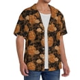 thumbnail image 2 of Kdxio Men's Hawaiian Shirt for Men Short Sleeve Shirt Halloween4 Summer Casual Holiday Beach Button Down T-Shirts, 2 of 5