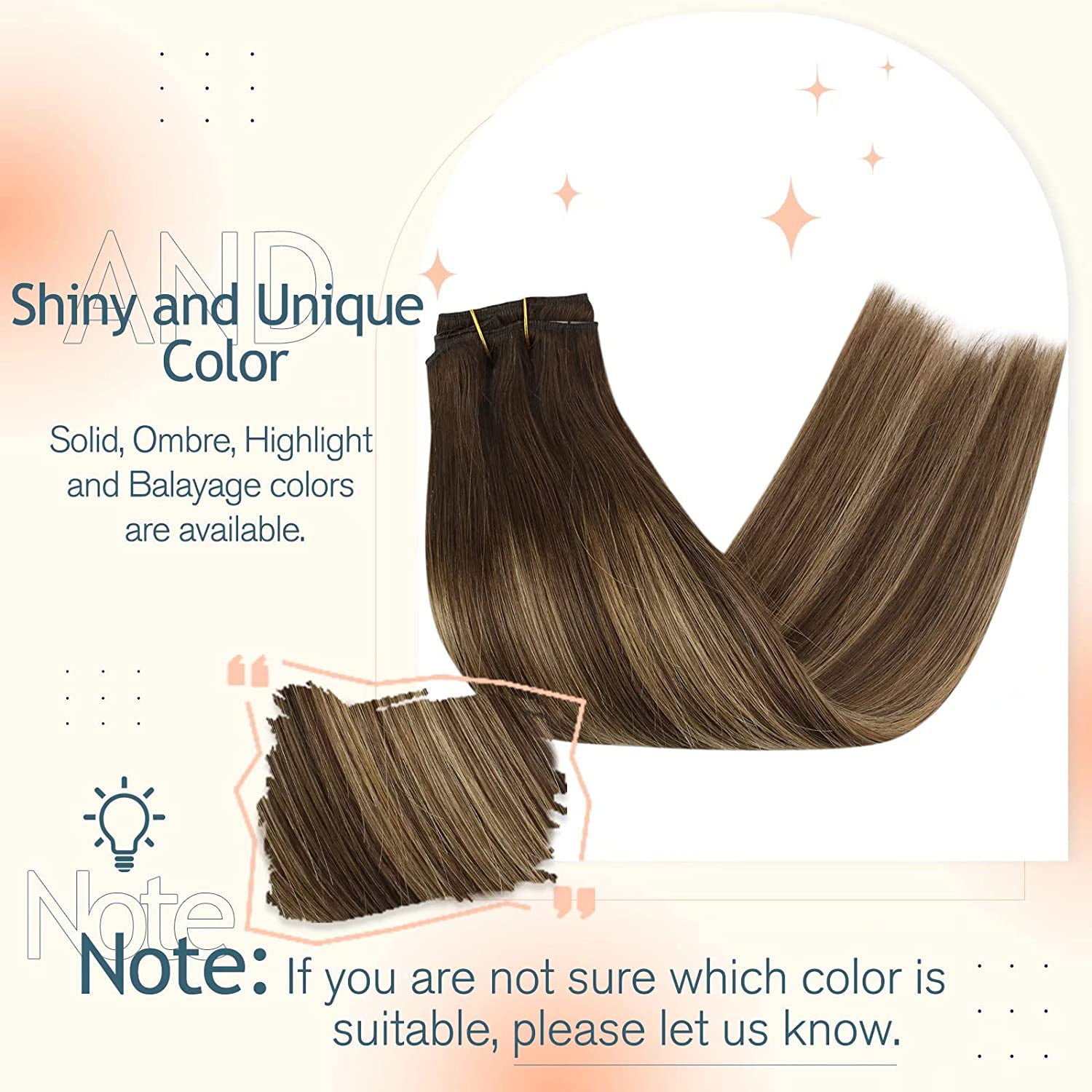 Sunny Beaded in Weft Hair Extensions for Women Microbead Weft Hair  Extensions Balayage Brown EZE Weft Hair Extensions Chocolate Brown Ombre  Caramel Blonde with Highlights 50G 22Inch - Yahoo Shopping