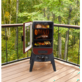 thumbnail image 4 of Pit Boss 2-Series Propane Vertical Smoker, Red Hammertone – PBV2G1, 4 of 7