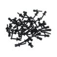 thumbnail image 6 of 50x Rivet Fender Liner Glove Box Exterior Trim Expanding Clip for BMW E12, 6 of 8