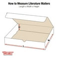 thumbnail image 2 of Box Partners Lit.Mailers,14 1/8x8 3/4x2,White,50/BDL - BXP ML1482, 2 of 2