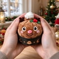 thumbnail image 4 of Plush Squishy Dumpling, Christmas Dumpling Plush with Steamer, 4 of 6