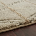 thumbnail image 5 of Mohawk Home Loft Linear Diamonds Cream Woven Area Rug, 5'x8', Cream & Grey, 5 of 5