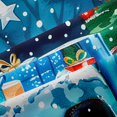 thumbnail image 4 of Erosebridal Christmas Truck Shower Curtain 72Wx72L,Winter Scene Bathroom Curtain,Blue, 4 of 6