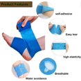 thumbnail image 3 of Self Adhesive Bandage 12 Rolls, 5cm x 4.5m, Non-Woven Adhesive Bandage, Breathable Flexible Elastic Sports Tape for Humans and Animals, Ankle Sprain S, 3 of 4
