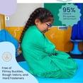 thumbnail image 5 of High-quality Sensory Sack for Kids -For Sensory Regulation, Relaxation, Stress Relief, Calming - Sensory Body Sock-No Rough Fasteners, 5 of 5
