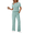 Glacial Green, variant on Ekouaer Lounge Sets for Women 2 Piece Matching Travel Outfits 2026 Loose Short Sleeve Top Wide Leg Pants Pockets
