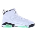 thumbnail image 2 of Nike Jordan MVP Leather GS Boys Shoes Size 6, Color: White/Green Glow/Black, 2 of 5