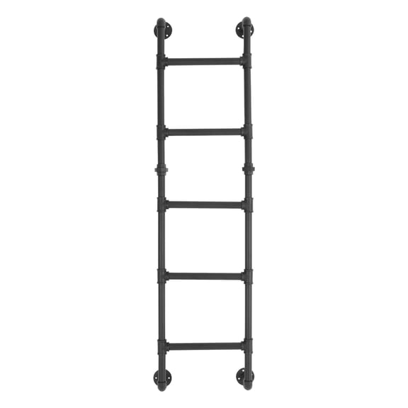 Miumaeov 5-Step 165cm Ladder Dormitory Bunk Bed Ladder Wall-Mounted Ladders Carbon Steel Ladders 200kg/440.92lbs
