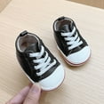thumbnail image 2 of Huowey Summer Child Shoes Boys Girls Floor Sports Shoes Sneakers Flat Soles Light And Comfortable Lace Up And Colorblock Classic Footwear, 6-12 Months, 2 of 4