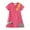 Pink, variant on MEZZALL Girl Long Sleeve Dress Sundress Stripe Rainbow Christmas Easter Cotton Casual Tunic Playwear Basic Shirt Party Dress Sundress, Pink, 4-5 Years