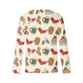 thumbnail image 4 of Nmnitkp Unisex Christmas Ugly Sweatshirt 3D Xmas Festive Print Crewneck Pullover Long Sleeve Sweatshirts for Holiday Party ​​Soft and Skin-Friendly Men's Sweatshirts, 4 of 5