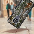thumbnail image 2 of DALUX Hybrid Kickstand Holster Phone Case Compatible with Cricket Ovation / AT&T Radiant Max (2020) - Camo Branches, 2 of 2