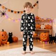 thumbnail image 2 of Baby Halloween Pajamas Toddler Pajamas Boys Girls Baby Pjs Sets Kids 2pcs Long-Sleeve Snug fit Sleepwear Size 3-4 Years,Beige, 2 of 8