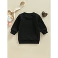 thumbnail image 3 of Toddler Baby Boys Girls Valentines Day Long Sleeve Heart Sweatshirt Pullover Top Shirt, 3 of 5