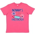 thumbnail image 3 of Inktastic Mommys Little Firecracker with Rocket and Fireworks Youth T-Shirt, 3 of 5