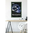 thumbnail image 4 of NFL Seattle Seahawks - Neon Helmet 23 Wall Poster, 22.375" x 34", 4 of 4