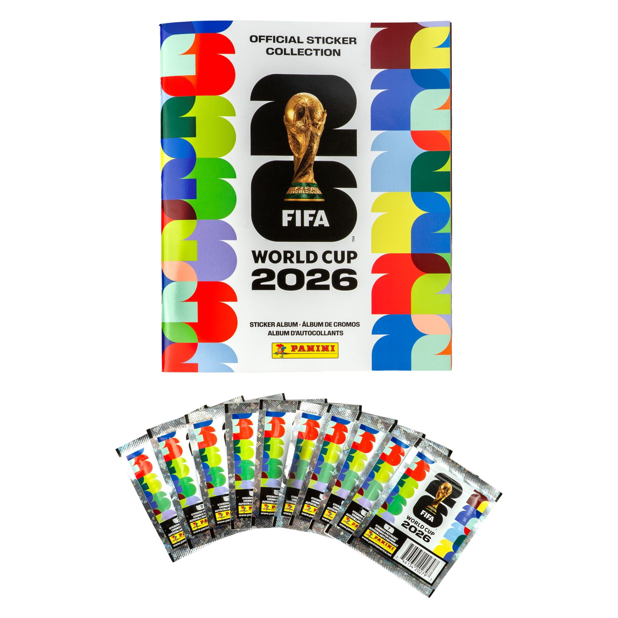 26 Panini  FIFA World Cup Soccer Tin Trading Card Starter Kit