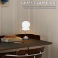thumbnail image 2 of Pantalla de cristal para lámpara colgante E27, forma de flor, repuesto de pantalla de lámpara, aplique de pared, cubierta de luz para lámparas colgantes, 2 of 7
