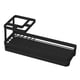thumbnail image 2 of Portacepillos de metal | Organizador de baño con orificios de ventilación | Blanco o negro | Gran capacidad para pasta de dientes, maquinillas de afeitar y artículos de aseo, 2 of 7
