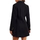 thumbnail image 3 of Abrigo de invierno INSPIRE CHIC para mujer con solapa de muesca y doble botonadura S Negro, 3 of 6