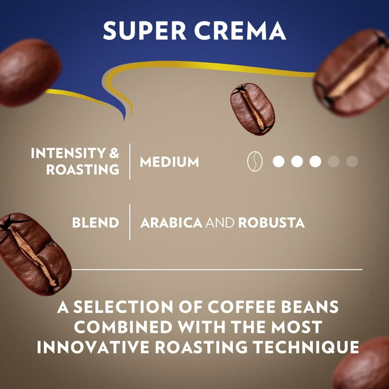 Free Shipping! Lavazza Super Crema Aluminum Capsules for Nespresso