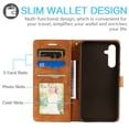 thumbnail image 4 of ETFAST Wallet Card Slot Flip Zipper Leather Phone Case For Samsung Galaxy S24 Ultra S24Plus S23 Ultra S23Plus S23FE S22 Ultra S21 Ultra S20 S10 S9 Leather Phone case, 4 of 9