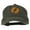 Black, variant on Bison Hoof Mascot Embroidered Washed Dyed Cap - Stone OSFM