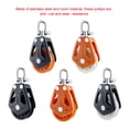 thumbnail image 4 of Sailboat Pulley Nylon Crane Pulley Block Lifting Single Pulley Swivel, 4 of 8