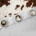 thumbnail image 4 of Homewish Animal Cow Print Curtains Pack of 2 (42x84 Each) for Female Men Adults,Black White Curtains Blackout,Rustic Farmhouse Bedroom Curtains,Lightweight Room Decor, 4 of 6