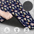 thumbnail image 3 of Pofeuu Sharks In Sunglasses Print Car Foot Mat Set of 4 Pieces - All-Weather Full Set Floor Mats for Cars Trucks SUVs, 3 of 7