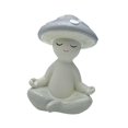 thumbnail image 4 of Estatua de de meditación, figura decorativa, artesanía, bonito adorno de escritorio, pequeña escultura para oficina, salón de té, chimenea. Estilo A, 4 of 9