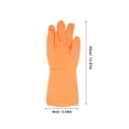 thumbnail image 2 of TEHAUX 3Pares Guantes De Cocina Duraderos Y Antideslizantes Para Limpieza Y De Platos En Látex, 2 of 8