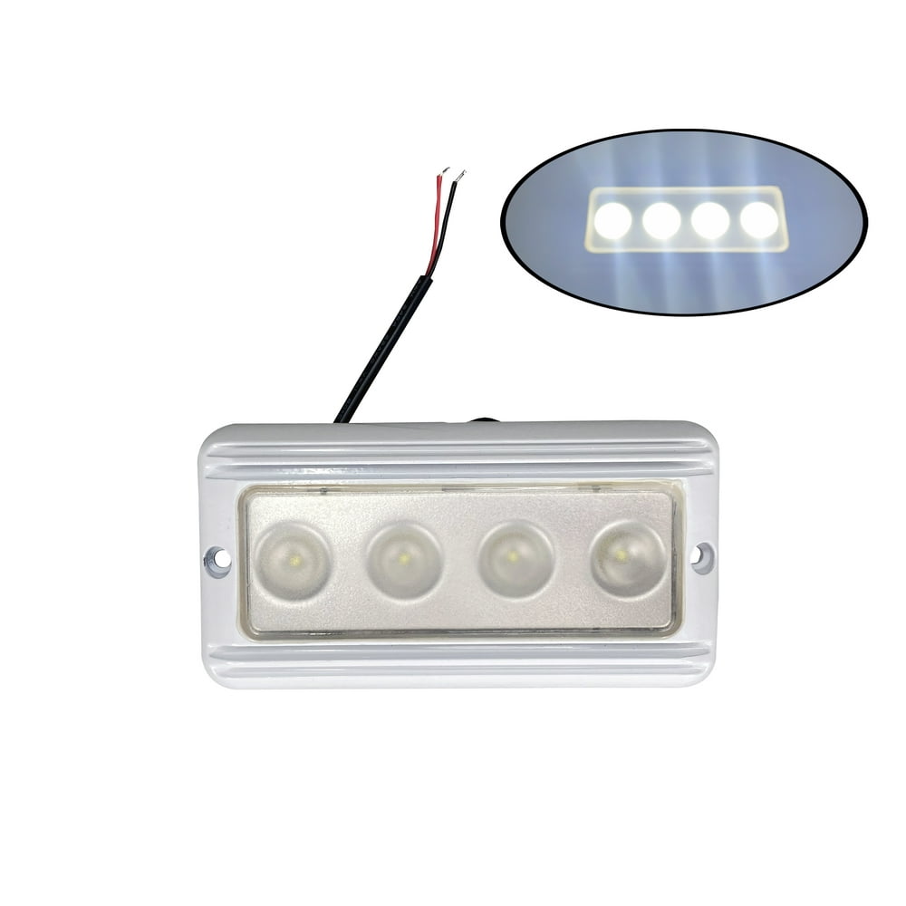 Pactrade Marine Boat High Intensity LED Engine Room Light Brushed
