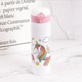 thumbnail image 1 of Botellas de agua de 500ml de capacidad, agua potable, dibujos animados de unicornio, frascos de vacío de acero inoxidable, botella de agua, regalo para niños Adepaton 2030180-3, 1 of 1