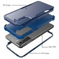 thumbnail image 3 of Supershield Case for Samsung Galaxy S22 Plus 5G, Dual Layer Military Grade Drop Proof Protective Cover Hard Shell Sturdy Durable Phone Case - Blue, 3 of 3