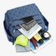 thumbnail image 3 of Bolso de hombro de nylon para mujeres azules, ligero, de una sola correa, para mujeres, de estilo cruzado, 3 of 5
