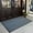 D43 47" x 32" Gray, variant on Heeneeso DM23 Entryway Rug Brown Rubber Outdoor, 30"x18"