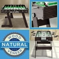 thumbnail image 4 of Mesa de Futbolito Grande Plegable SereneLife 122 cm × 61 cm, Ahorra Espacio, Ideal para Casa, Niños y Adultos, 4 of 6