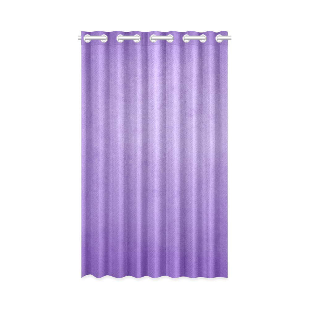 MKHERT Bright Purple Thermal Insulated Blackout Window Curtain Kitchen