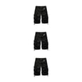 thumbnail image 3 of Minnieouse Pantalones cortos Cargo para hombre, cintura expandible portátil, multibolsillos, ligeros, transpirables, informales, pantalones Type1 NO1, 3 of 6