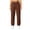 Brown, variant on Women's Jogger Sweatpants Elastic High Waist Side Button Pocket Cuffed Casual Daily Athletic Loungewear Trousers