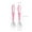 Pink, variant on Baby Training Spoon Fork Set with Travel Case, Toddler Feeding Utensils Set Children Tableware Travel Set Self-Feeding Learning Spoons Forks for Kids