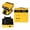 Yellow, variant on 120W Lithium Battery Inverter Power Bank 18v 21v to AC Multi-Function Household Smart Transformer ,Rapid Cooling with Minimal Noise