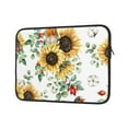 thumbnail image 2 of Bingfone Sunflowers Leaves And Birds Laptop Sleeve Case 15 Inch, 360° Protective Computer Carrying Bag, 2 of 9