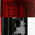 thumbnail image 3 of AKKON - For 2017-19 Ford F250/F350 Superduty Full LED Tube Rear Lamps Tail Lights - Chrome Housing & Red Clear Lens, 3 of 7