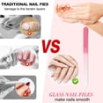 thumbnail image 4 of Set de 6 limas de uñas de vidrio NICEMOVIC con estuche, 4 of 8