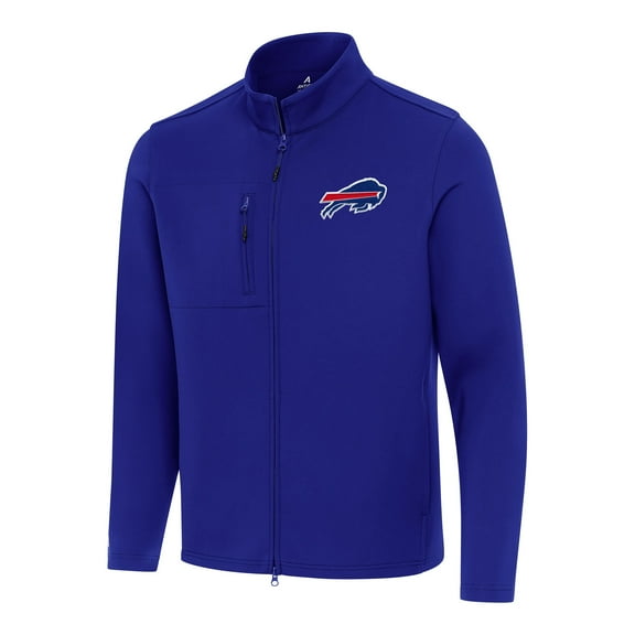 Men's Antigua Royal Buffalo Bills Objection Full-Zip Jacket