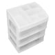 thumbnail image 4 of Organizador de Almacenamiento de Maquillaje, Organizador de Maquillaje de 3 Cajones Capacidad de Soporte Fuerte PP Material Exquisito Manuía de Trabajo para la Tienda de, 4 of 7