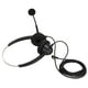 thumbnail image 4 of Auriculares binaurales de servicio al cliente con micrófono HD para teleconferencias de centros de llamadas de oficina, 4 of 10